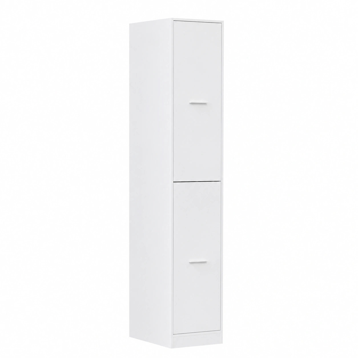 Armoire, coloris blanc, 30 x 41 x 174,5 cm, pour la chambre