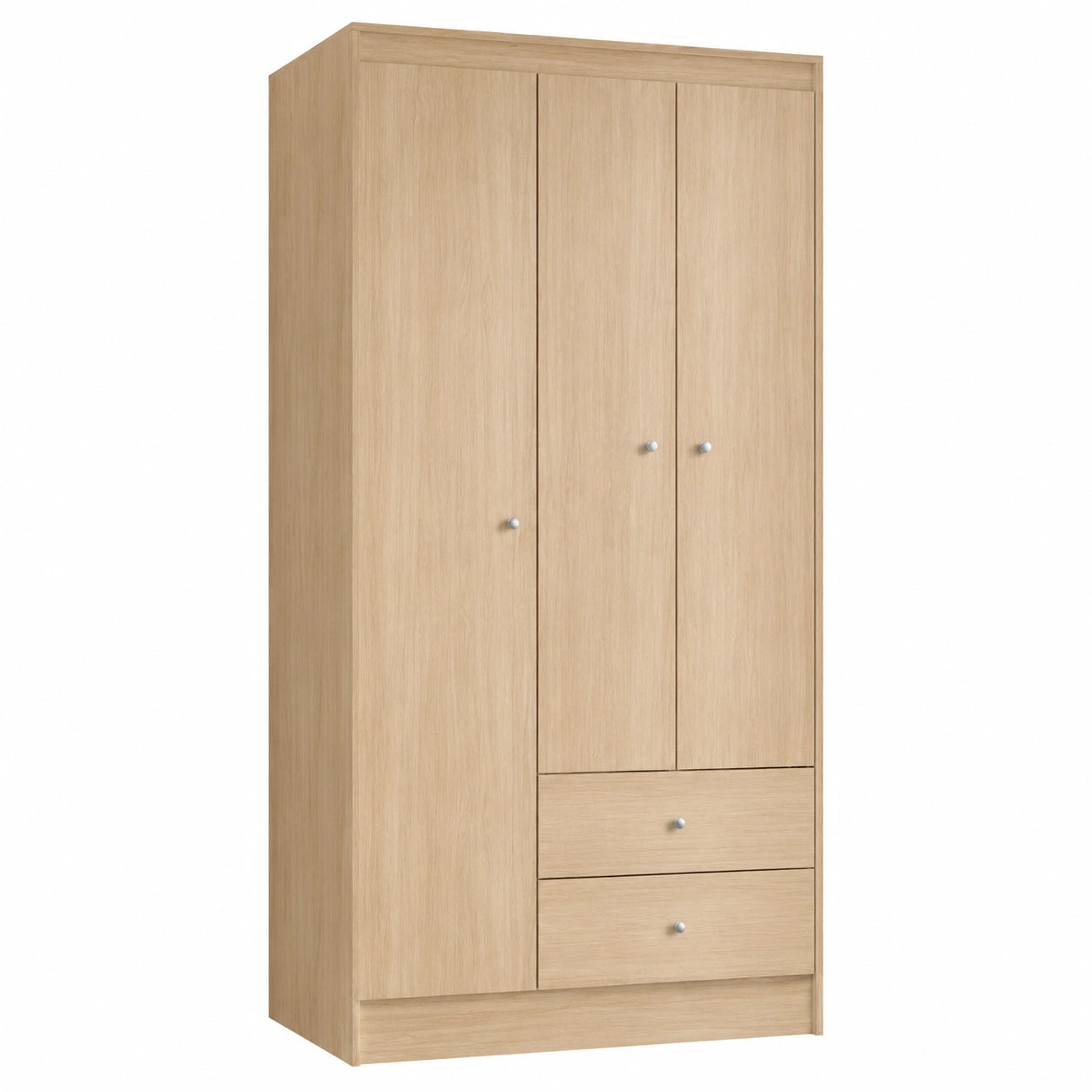 Armoire, avec tiroirs, avec portes, en chêne, pour la chambre