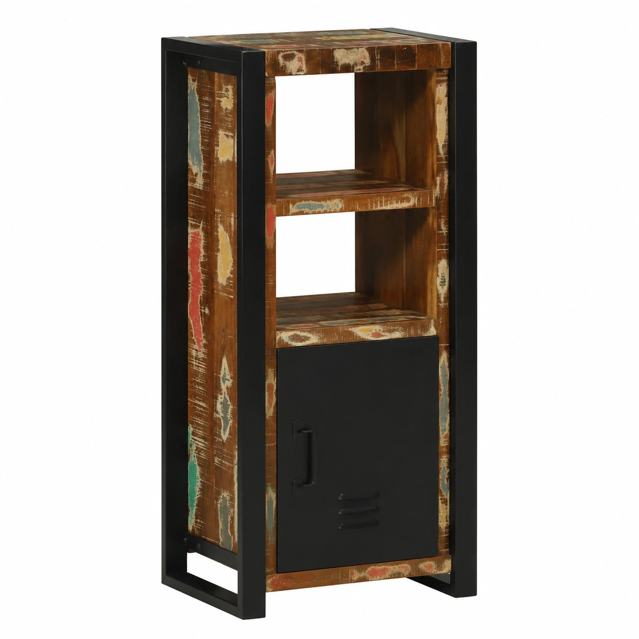 Armoire, avec rangement, avec étagères, avec portes, coloris marron, pour la chambre