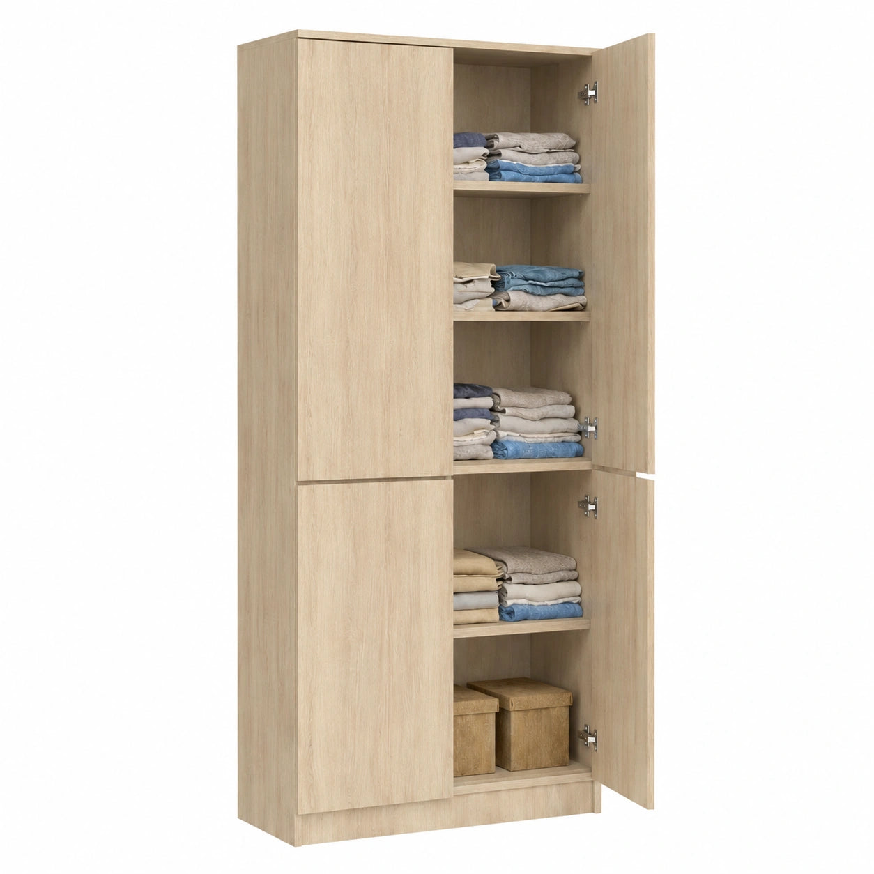 Armoire, avec rangement, avec portes, 180,5 x 50 x 40 cm, pour la chambre