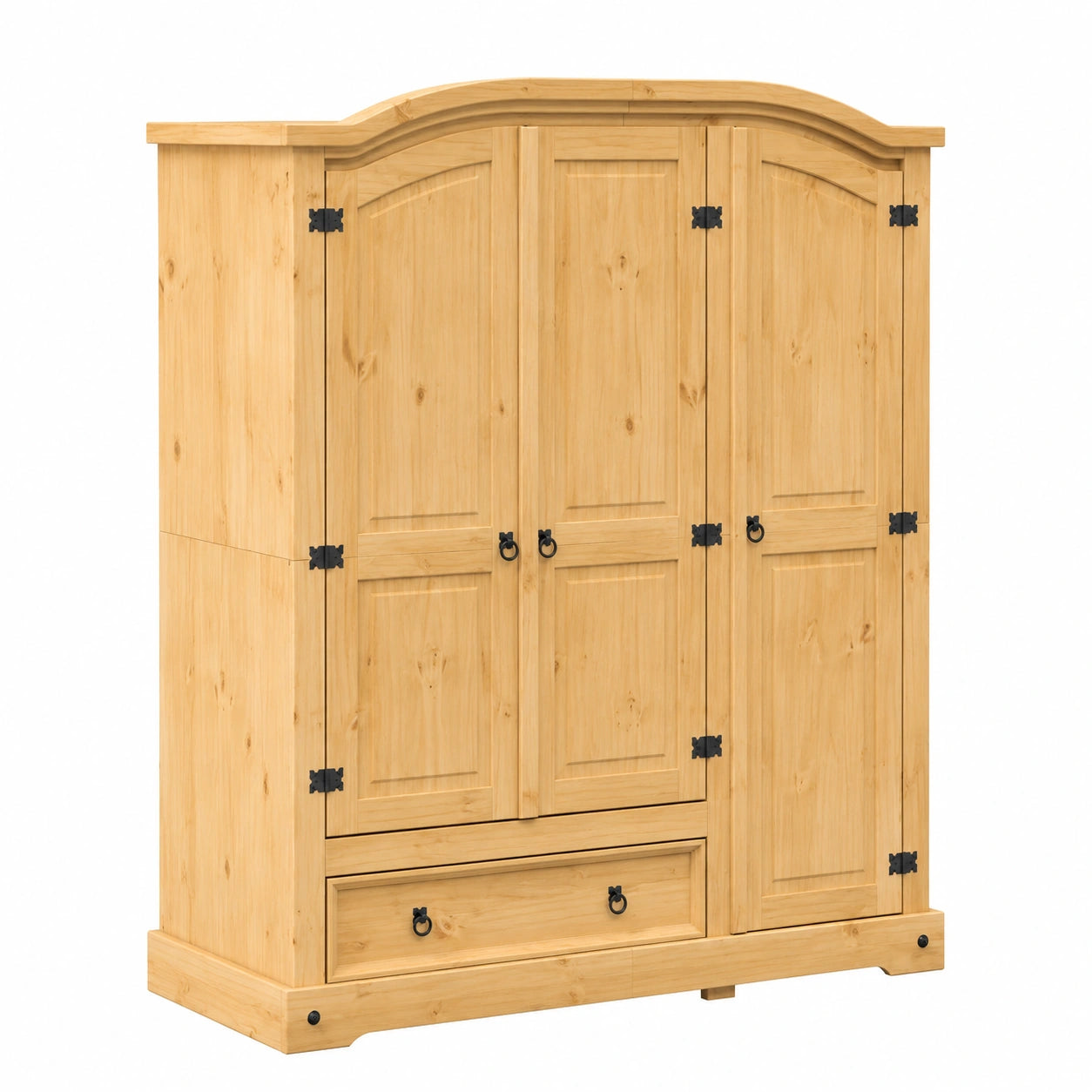 Armoire, avec rangement, 151,5 x 52 x 170 cm, pour la chambre