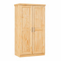 Armoire, en métal, avec étagères, avec portes, 95 x 55 x 190 cm, pour la chambre