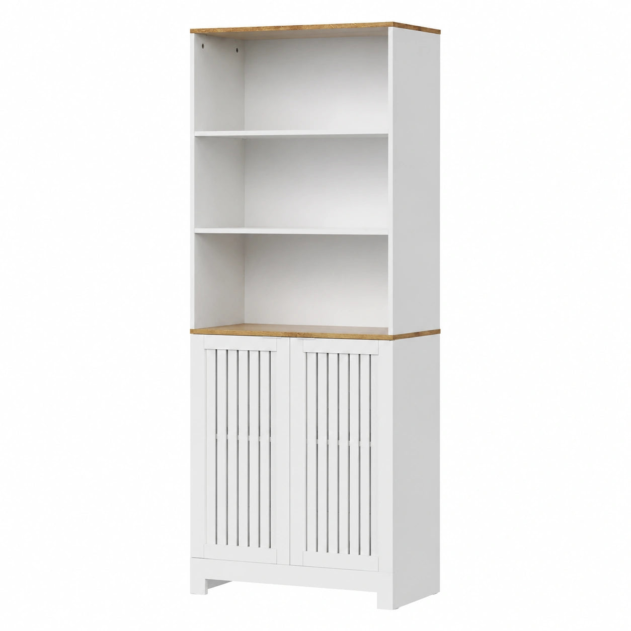 Armoire, réglable, avec rangement, avec étagères, coloris blanc, pour la chambre