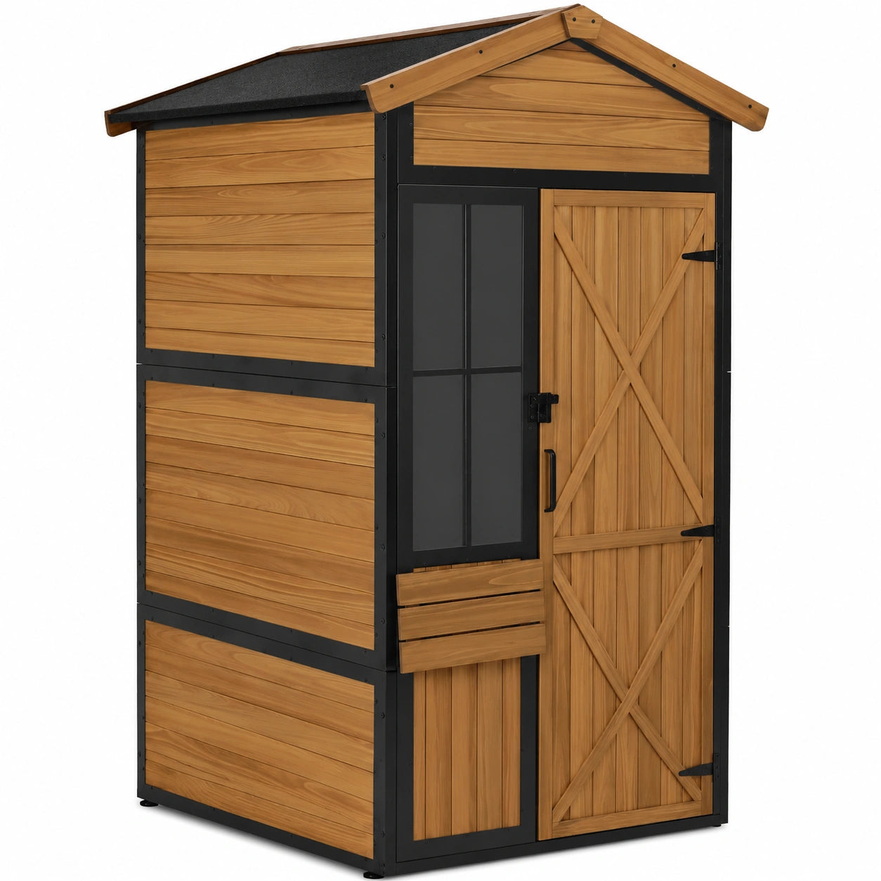 Armoire, en métal, avec étagères, coloris naturel, pour la chambre